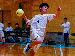 富山高校男子ハンドボール部フォトギャラリー